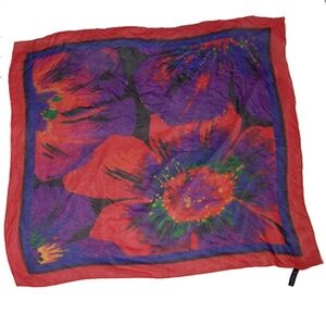 VTG- Linda Allard for Ellen Tracy silk scarf